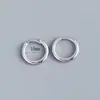 Pendientes de Lujo Accesibles Seleccionados Cuidadosamente S925 Plata Transfronterizos para Mujer, Chapado en Oro Chapado en Diamante Versátiles de Alta Gama Populares Pendientes Simples