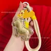 Acessórios de Chaveiro Princesa Dourada do Ano do Cavalo Ouro Puro 999 Fique Rico Instantaneamente Pingente de Bolsa Venda por Atacado em Estoque