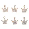 Estilo Coreano Verano Mujer Nuevo Corona Aleación Galvanizada Incrustada con Pedrería Colgante Único Accesorios Adornos Colgantes Venta al por Mayor