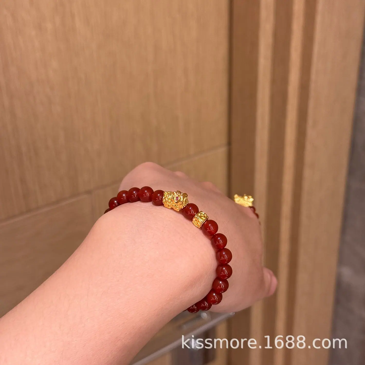 吞金兽红玛瑙手链戒指套装14.png