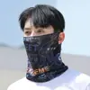 Protetor Solar de Verão Masculino e Feminino Proteção UV Viseira Respirável Máscara de Orelha Proteção de Pescoço Proteção de Pescoço Seda Gelada Ciclismo Outdoor Gola de Pescoço