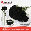 Enfeites de Flores Artificiais, Buquê de Flores de Veludo para o Dia dos Namorados Chinês, Flores Artificiais para Casamento, Decorações de Mesa para Sala de Estar, Rosas Artificiais