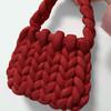 Hilo Islandés Ins Hilo Retorcido Algodón Bolsa de Tejer Cojín Manta DIY Cama para Gato Mediano-Grueso Crochet Bufanda Tejida a Mano Tejido a Mano