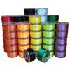 Empaque solicitable 72 colores 120D/2 colores hilo de poliéster para bordado por computadora de alta velocidad hilo para bordado a mano de muñeca de peluche