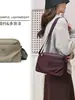 Bolsa Transversal Bolsa Feminina 2025 Nova Diária Roupa de Trabalho Versátil Bolsa Mochila de Mãe Bolsa de Ombro em Lona Bolsa de Ombro Pequena Feminina