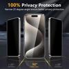 La Película de Privacidad Autoadhesiva con Ventosa Nano es Adecuada para la Protección de la Privacidad del Teléfono Móvil Apple iPhone16 y Puede Ser Removida Repetidamente