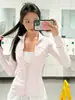 Jaqueta rosa slim fit com proteção solar para mulheres, outono 2026, leve, acinturada, casaco esportivo com zíper, top com proteção UV