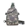 Junsheng - Bolso de pecho deportivo de camuflaje para exteriores, de tela Oxford, bandolera para hombre, mochila pequeña