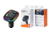 Nuevo Cargador de Coche Serie M de Carga Rápida Bluetooth para Coche MP3 Cargador de Coche Pantalla Digital FM Llamada Manos Libres Cargador de Teléfono Móvil Fuente