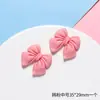 Accesorios de resina de lazo de simulación corbata de lazo esmerilada bolsa de materiales de pegamento de crema para accesorios de funda de teléfono móvil hecha a mano pegamento