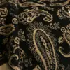 Bufanda para Anciano para Abuelo Invierno Gruesa Flor de Anacardo Imitación Cachemira para Hombres de Mediana Edad y Ancianos, Calentador de Cuello para Papá de Mediana Edad