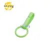 En stock collar para mascotas de plástico de colores con hebilla, hebilla de gancho para juguete, anillo circular, accesorios para correa de equipaje