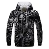 Suéter colorido 3D fluorescente com estampa de chama transfronteiriça, roupas de outono e inverno para homens e mulheres, jaqueta engraçada, moletom preto
