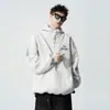 Wukong tiene sudaderas con capucha de peso pesado con bordado de letras de estilo americano moderno, corte holgado y versátiles para parejas, disponibles tanto para hombres como para mujeres