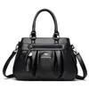 Bolsa feminina 2026 nova, bolsa de mão moderna de grande capacidade para mães de meia-idade, bolsa de ombro, bolsa transversal, frete direto disponível