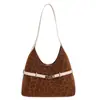 Bolso Retro de Gran Capacidad para Viajes Diarios para Mujer 2025 Otoño Nueva Moda Estampado de Leopardo Bolso de Hombro Único Bolso de Mano Tote
