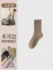 Calcetines de media pantorrilla con lazo para mujer, calcetines apilados de encaje con volantes, algodón puro bordado estilo universitario blanco para primavera y otoño