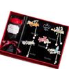 Pinza para el Cabello de Pato con Lazo, Perlas y Pedrería, Pasador, Pinza Lateral, Pinza para Flequillo, Regalo de Cumpleaños o San Valentín para Novia