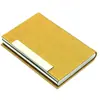 Portatarjetas de Negocio Magnético de Piel de Prepucio Transfronteriza PU Completo Caja de Tarjetas Más Vendida con Paquete de Tarjetas de Negocio Caja de Tarjetas de Negocio