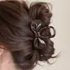 Presilhas de Cabelo para Mulheres com Cabelo Fino, Estilo de Luxo, Novo Modelo 2026, Presilha de Tubarão de Tamanho Médio, Grampo para a Parte de Trás da Cabeça, Acessório de Cabelo