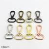 Herrajes para bolsos accesorios 6 puntos diámetro interior 1.9cm bolso correa de hombro correa gancho hebilla llavero hebilla para perro