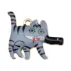 Brincos de Gato Transfronteiriços Pingente Colar Pingente DIY Acessórios de Joia de Liga Acessórios de Joia para Chaveiro