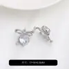 Preservación del Color Colgante de Lazo de Oro de 14 Quilates con Pulsera de Cristal de Zirconia Accesorios para Joyería Hecha a Mano con Cuentas Colgante
