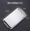 Bandeja Rectangular de Acero Inoxidable 304 Estante de Almacenamiento Estante Lateral para Hot Pot Comercial Estante de Almacenamiento para Preparación de Alimentos de Múltiples Capas