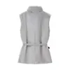 Produtos Novos de Inverno 2025 Roupa Feminina Transfronteiriça Europeia e Americana Moda de Rua Casual Colete de Pele com Gola Alta W091 3049