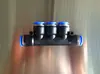 Manguera de conexión rápida para dispensador de cerveza 12 mm conector de manguera de conexión rápida manguera de entrada de aire conector de manguera de entrada de cerveza accesorios de conexión rápida