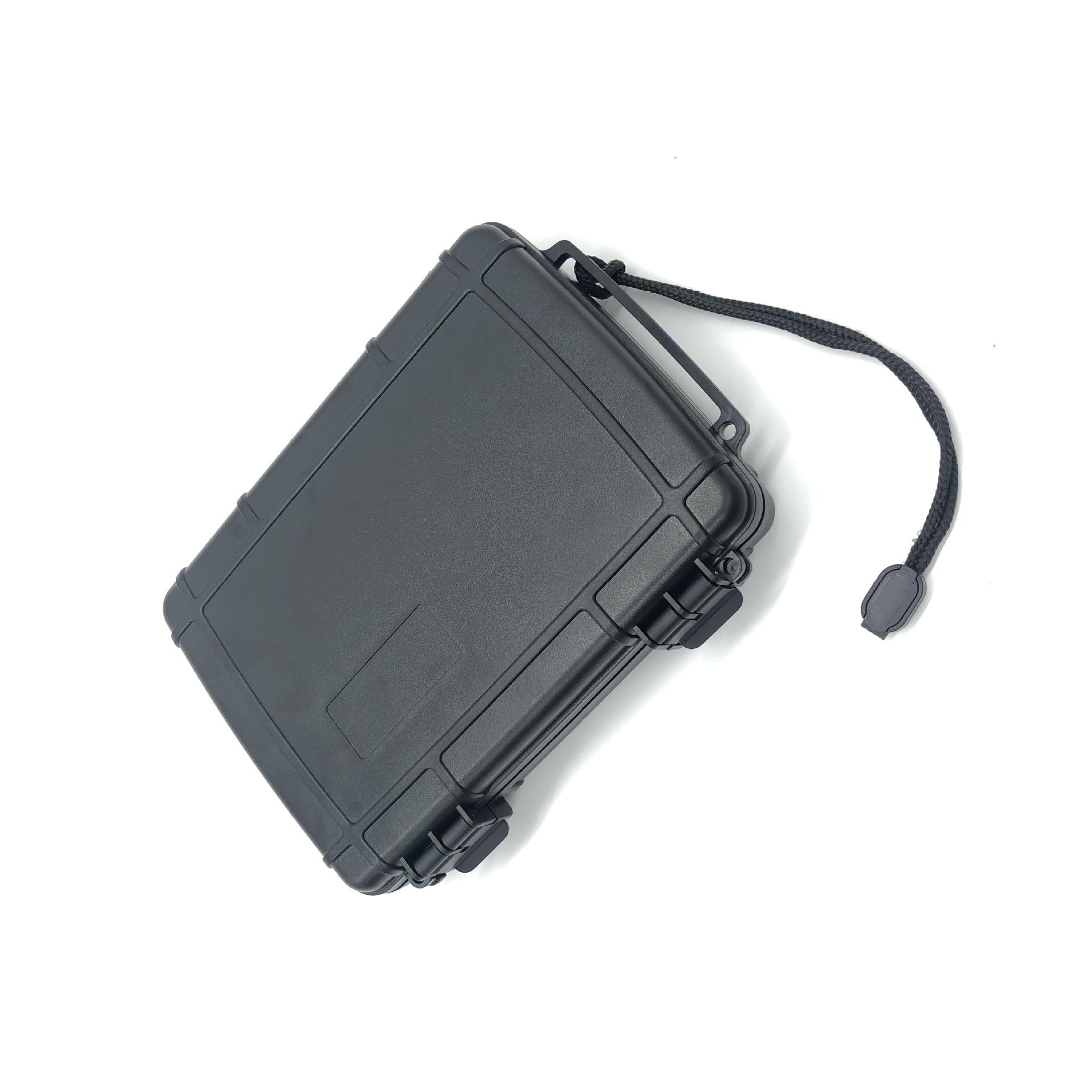 8001定制内衬五支装雪茄盒可配雪茄剪保湿器 (6)