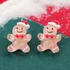 Serie Navideña Adornos para Uñas Papá Noel Muñeco de Nieve Reno Árbol de Navidad Caja de Regalo Armadura para Árbol Funda para Teléfono Móvil Adornos