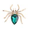 Aleación de pedrería Broche de pingüino Broche de araña abeja insecto cocodrilo Accesorios para ropa Goteo de aceite Accesorios de perla de cristal