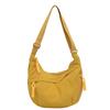 2026 Verão Nova Bolsa de Ombro Versátil Bolsa Transversal de Viagem Nylon Lavado Retrô Casual Leve Bolsa Bolinho