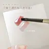 Paleta de Arte para Uñas Pintada a Mano Práctica Principiante Pintada Paleta Manchada Pintura de Flores Transparente de Doble Cara Escarchada Reutilizable