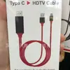 USB3.1 tipo c + USB HD cabo telefone móvel com cabo de tela adequado para hdmi/HDTV TV a cabo
