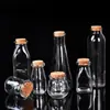 Envío Gratis Tapón de Corcho Transparente Botella de los Deseos Cielo Estrellado Botella Nebulosa Botella Arcoíris Botella de la Suerte Botella de Estrella de la Suerte Botella de Pudín