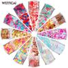 Lantejoulas Fluorescentes para o Dia dos Namorados Conjunto de Lantejoulas para Nail Art 12 Cores Misturadas lantejoulas para unha arte de unha joias adesivos de unha