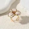Anillos de Flor de Moda Transfronterizos Europeos y Americanos para Mujer, Disponibles en Múltiples Colores, Anillos Retro Elegantes y Modernos