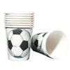 Paquete para fiesta temática de fútbol Verde fútbol suministros de decoración para fiesta de cumpleaños vajilla desechable traje de fútbol