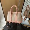Bolsa Feminina Super Moderna Color-Blocking de Nicho 2026 Nova Versátil Bolsa Transversal Fashionable Bolsa de Mão Verão Mais Vendida Pequena Bolsa Tote