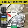 Spray de manutenção de luzes automotivas kineshinex para polir, reparar e renovar capas de faróis de carro e remover arranhões