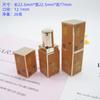 Tubo de lápiz labial diy tubo vacío tallado 3D hecho a mano 12.1mm Nuevo molde de lápiz labial diy hebilla magnética carcasa cuadrada