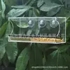 Comedouro de Pássaros de Acrílico de Alta Transparência Feito Sob Medida, Caixa de Comida para Pássaros Visível à Prova de Vazamentos, Gadget de Alimentação de Pássaros para Jardim, Suporta Designs Personalizados