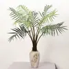 Simulación Mono Dorado de Nariz Chata Helecho Cabeza de Mono Helecho Planta Verde en Ramillete Paisaje en Miniatura Paisajismo Plantas de Helecho Grandes para Piso Decoración del Hogar