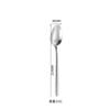 Productos de comercio electrónico transfronterizo juego de cubiertos de acero inoxidable tenedor cuchillo cuchara cola redonda 5 piezas principales cuchillo para bistec cuchara principal tenedor cuchara para postre tenedor