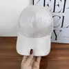 Gorra de Béisbol de Cuero Jacquard de Caña Alta Nueva para Mujer Primavera y Otoño Estilo Coreano Adelgazante de Rostro Moda Gorra de Pico de Pato