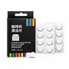 Tabletes de limpeza para máquinas de café para comércio exterior transfronteiriço, manutenção de filtros, remoção de sujeira e gordura, tabletes descalcificantes, tabletes de limpeza para máquinas de café