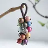 Patrimônio Cultural Imaterial Método Antigo Pérola de Perfume DIY Pingente de Carro Pingente de Telefone Acessórios Cacho de Uva Pulseira Multi-Tesouro Peça Única Dropshipping