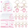 Biberón, Ropa, Llavero Colgante de Pie, Regalo de Agradecimiento para Baby Shower DIY de Niños, Regalo de Gratitud